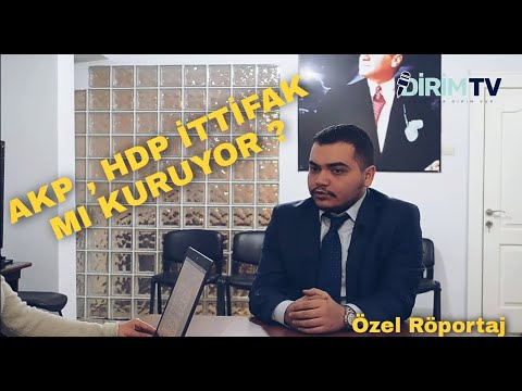 İVSP Başkanı Gökşen Anıl ULUKUŞ AKP ve HDP gizli ortaktır