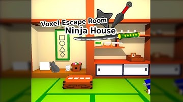 Voxel Escape Room 3 Ninja Walkthrough (Toki Mathui)