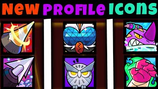 NEW PROFILE ICONS COMING IN BRAWLSTARS | BRAWLSTARS GODZILLA