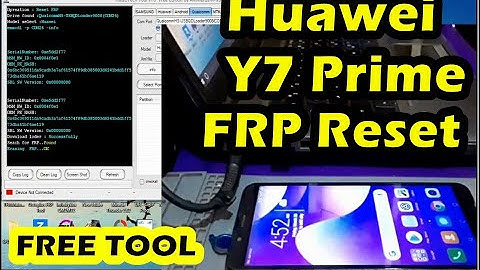 Huawei LDN-L21 Frp with HalabTech Tool Y7 Prime 2018
