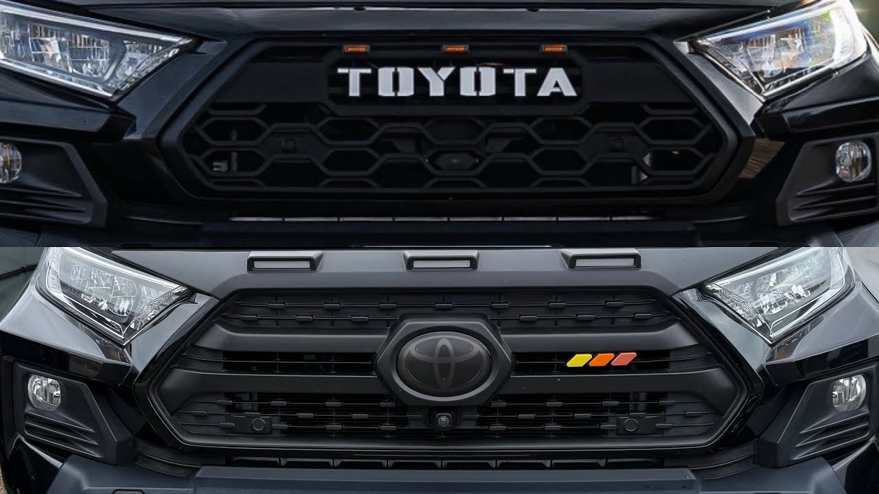 RAV4カスタム】タンドラ風グリル交換！ミリ波レーダーエラーを克服する
