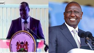 ''WHEN I GROW UP I WANT TO BE LIKE YOU,'' LAUGHTER AS MP PATRICK MAKAU PRAISES PRESIDENT RUTO!