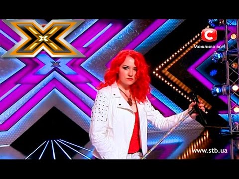 Queen «The show must go on» в исполнении яркой девушки. Х-Фактор - ТОП 100