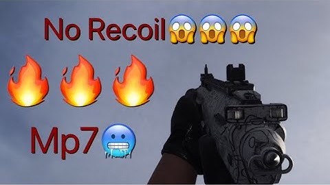 The Best Mp7 Class Setup In Modern Warfare!!? No Recoil!