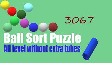 Ball Sort Puzzle Level 3067 🎯 All level without extra tube 😂 Game Walkthrough 😘
