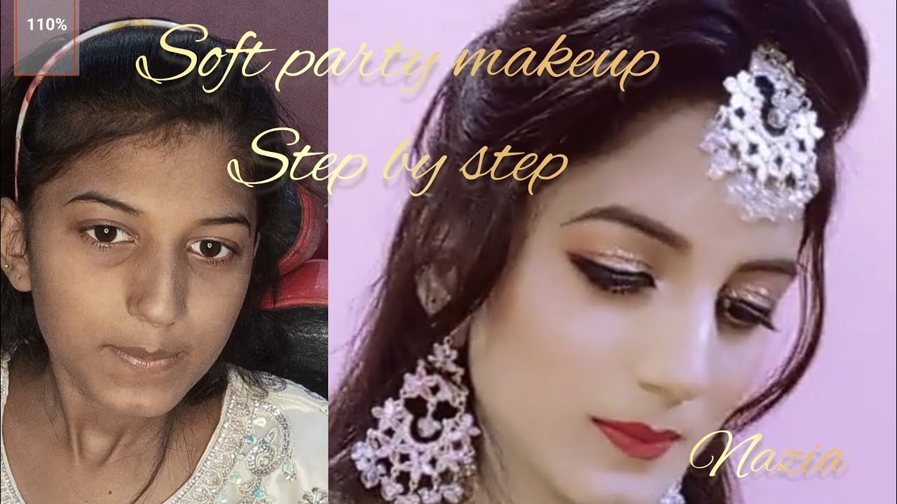 Soft Party Makeup Tutorial Step By