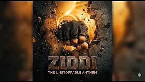 🎵 ZIDDI (The Unstoppable) - Official Motivational Anthem| Hindi Rap | RaagaRage 🚀