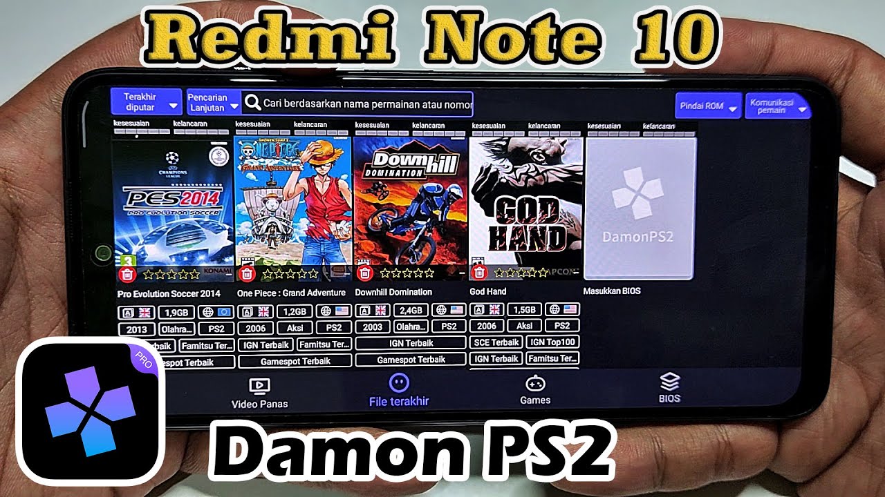 PS2 Emulator, DamonPS2 PRO 1.1, Jojo no Kimyou na Bouken - Ougon no Kaze, Xiaomi Redmi 4X