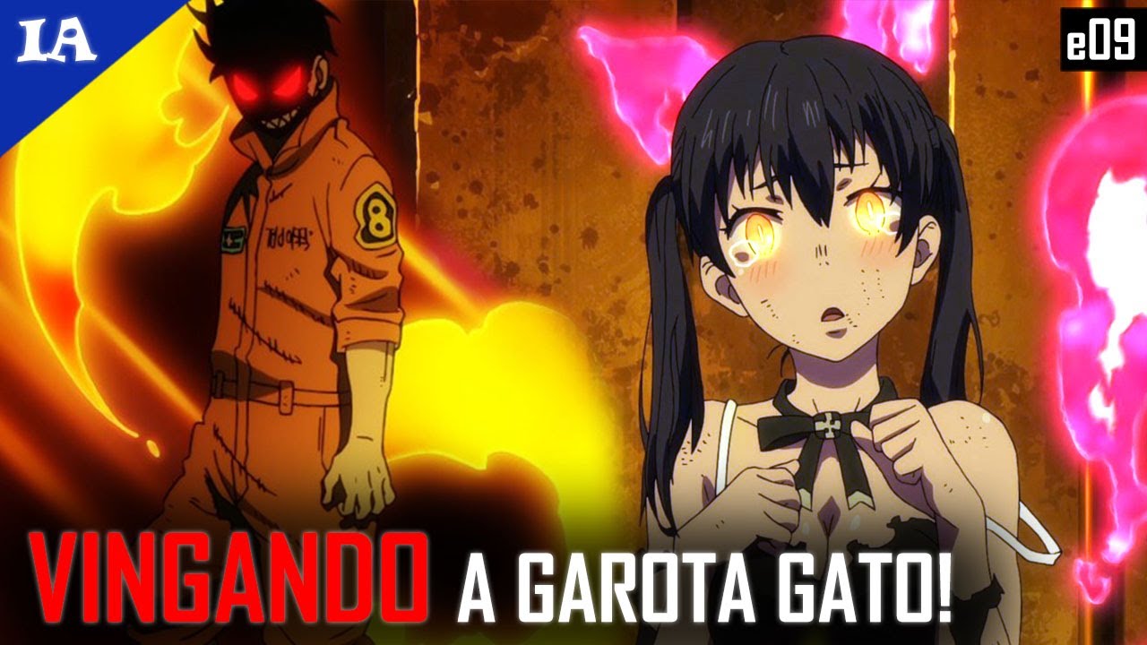 Tamaki envergonhada, Fire Force (Dublado) #anime #shorts