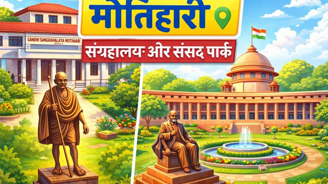 Motihari sangrahalya sansad park   #firstvideo   #@Anu15vlogs 