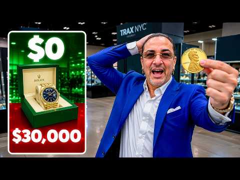 BUYING ROLEXES ONLY WITH COIN FLIPS!