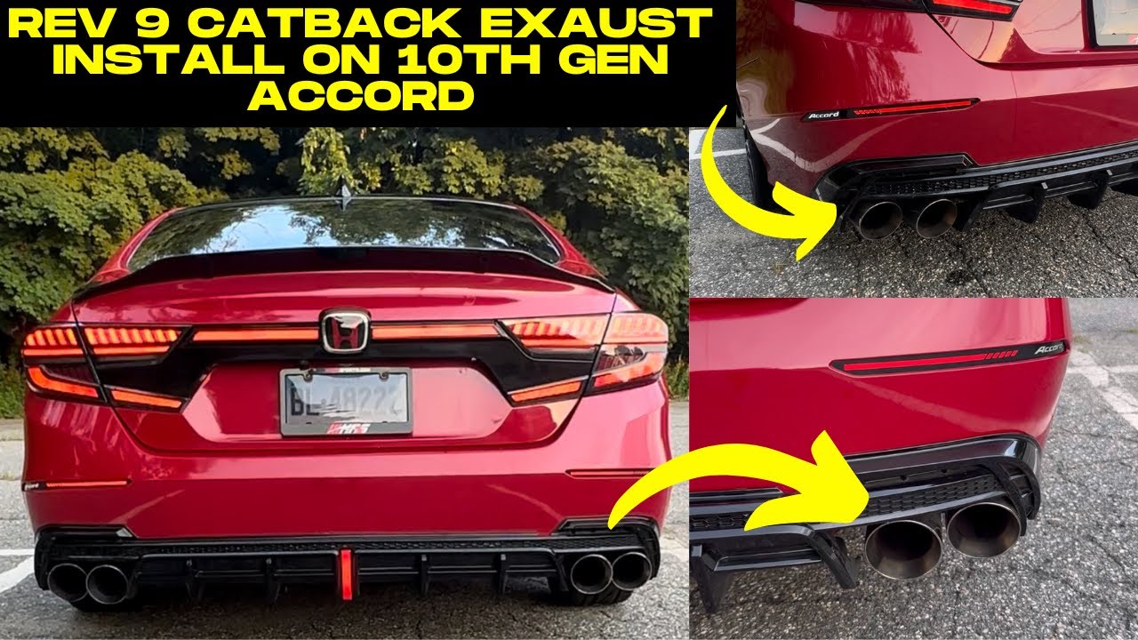 Upgrade Your Ride: 2020 Honda Accord Gets A Boost With Rev9 Exhaust ...
