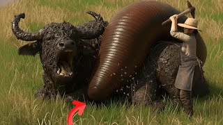 Monster Leech vs Buffalo Giant Leech Attack & Heroic Save