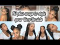Different ways to style your knotless box braids + maintenance💆🏽‍♀️