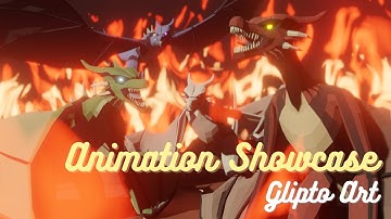 Low Poly Dragon- Animation Showcase