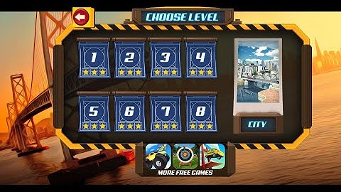 Bridge Construction Level 1-8 || Bridge Construction Level 1-8 Complete with 3 Star Excellent //