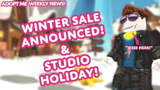 Adopt Me! on X: ❄️ Winter Sale is coming tomorrow! ❄️🐼 🕗8AM PT 🕚11AM ET  🕓4PM GMT (google '8AM PT local time' to find out what time it'll be for  you!)  /