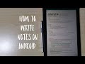 How I write notes on Android tablet: Android tablet note taking