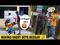 Making angry boys beggar prank   best prank 2021  funky yash 