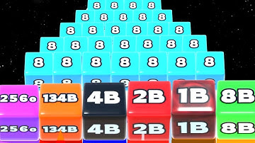 Jelly Run 2048 (vs) Layer Man - Satisfying Android Gameplay Walkthrough New Update