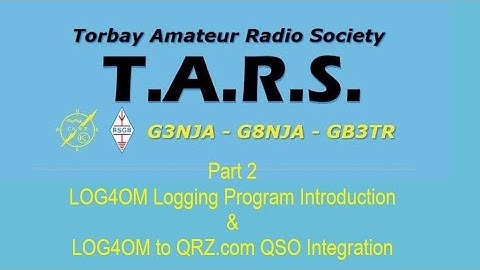 Part 2 - LOG4OM QSO Logging Program Introduction