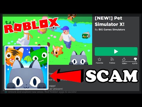 ColoPlays on X: Pet Simulator X: OG Huge Scam    / X