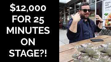 How much do speakers at conferences get paid?
