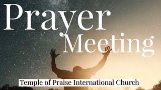 Corporate Prayer Meeting October 9, 2025