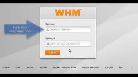 How to change cpanel