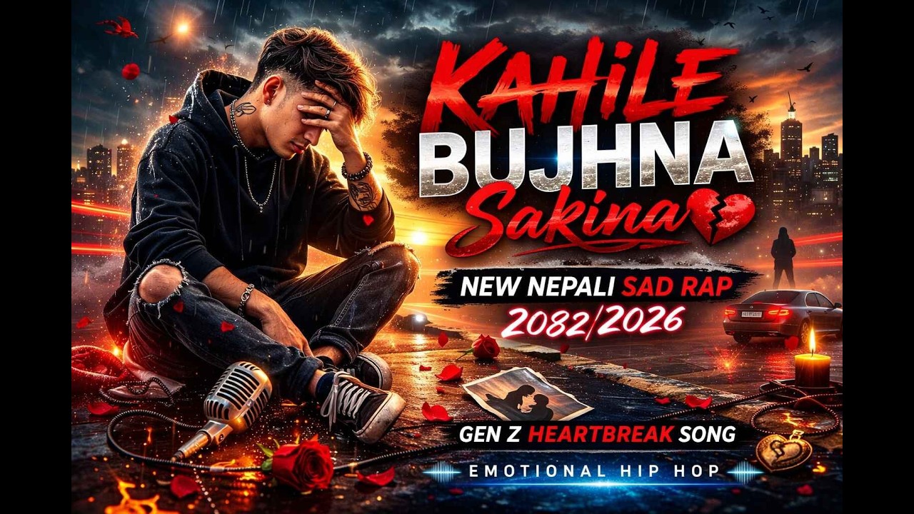 कहिले बुझ्न सकिनँ | New Nepali Sad Rap २०८२/२०२६ | Gen Z Heartbreak Song | Emotional Hip Hop