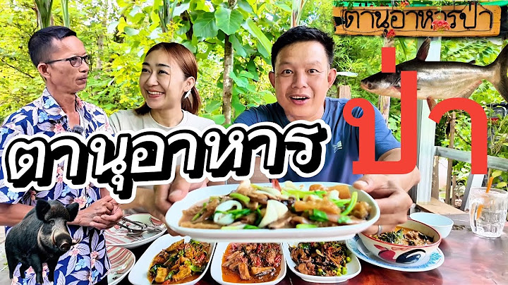 แกงกบใบชะพู ตานุอาหารป่า#2 ผัดเผ็ดปลาไหล ฉู่ฉี่ปลาค้าว ผัดฉ่าปลาคัง