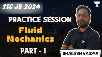 Practice Session | Fluid Mechanics | Part 1 | Shailesh Vaidya