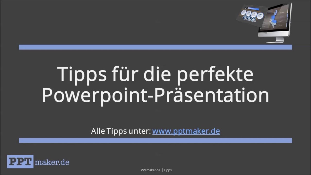 Tipps Fur Die Perfekte Powerpoint Prasentation Youtube