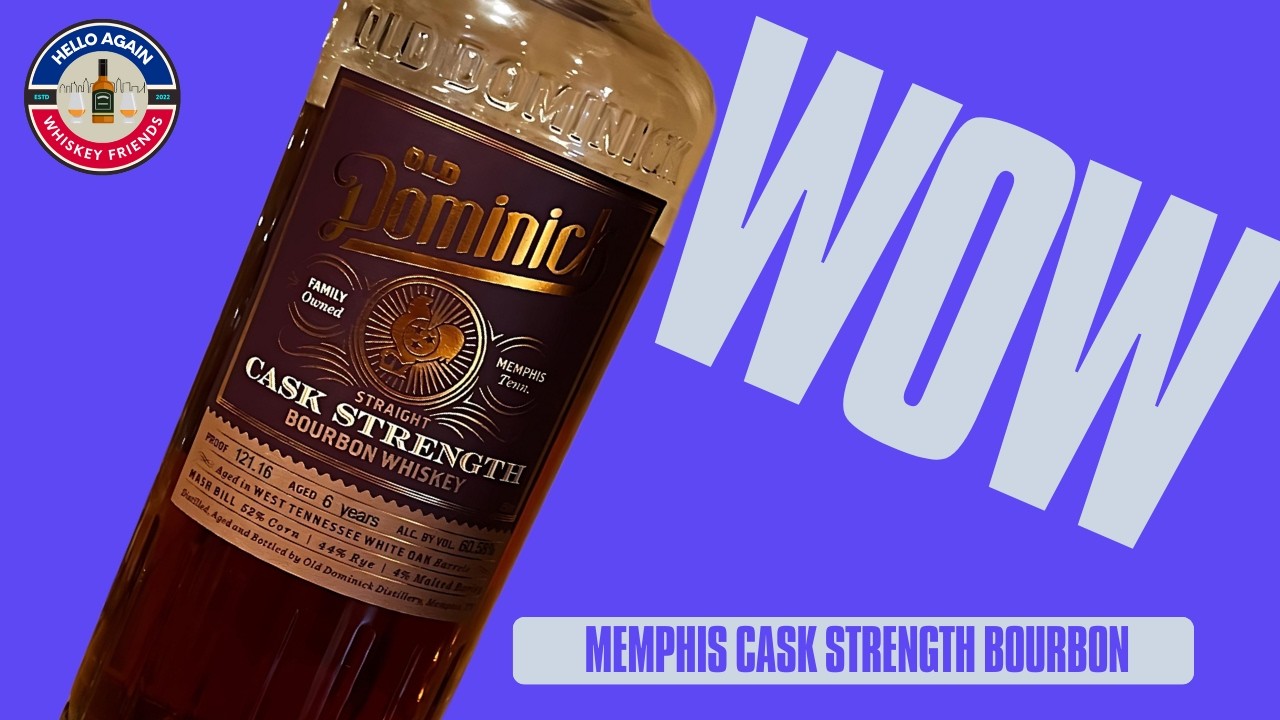 Old Dominick Cask Strength Bourbon Review - Should you check out this new release? 