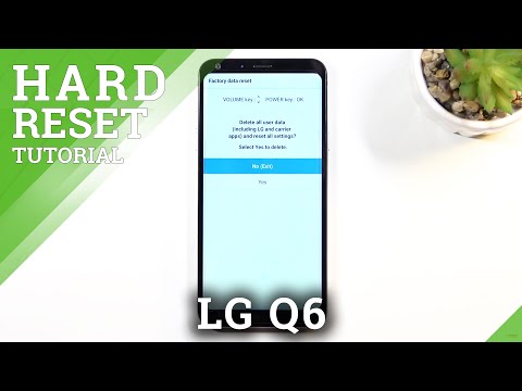 How to Hard Reset LG Q6 - Bypasss Screen Lock / Factory Reset by LG Recovery Mode