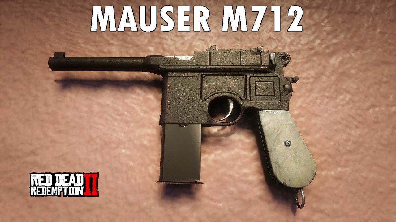 Mauser Model 712 Pistol | RDR2 - YouTube