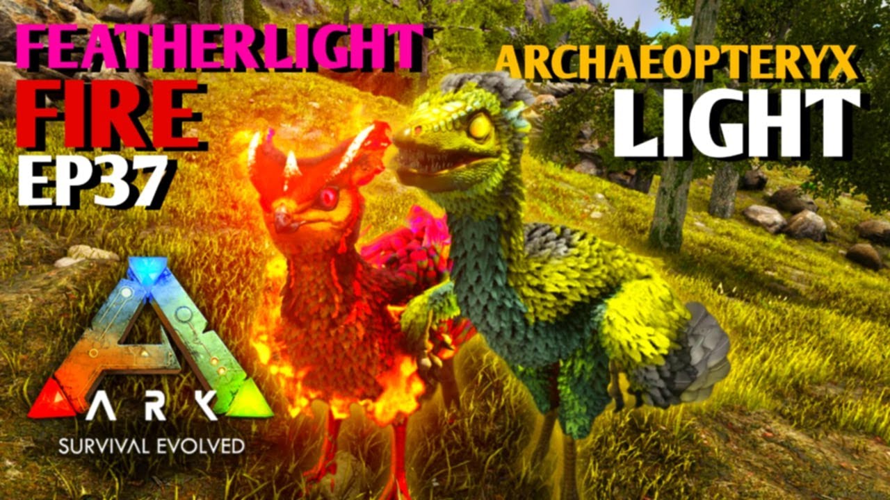 จับเจ้า Fire Featherlight และ Light Archaeopteryx!! - EP37 Ark primal fear
