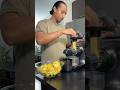 Juicing Fresh Oranges &amp; Pineapple for Breakfast #morningroutine #shorts