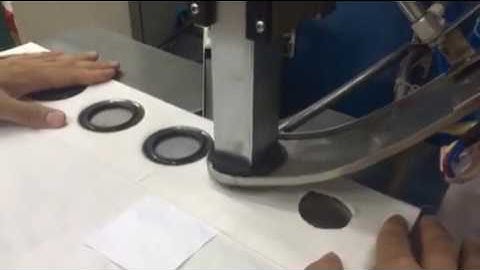 Automatic curtain eyelet machine, 60mm eyelets, large grommet