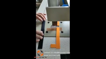 Ultrasonic Velcro tape welding machine - Suzhou Crown