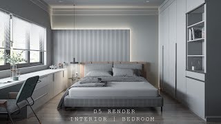 Animation | D5 Render | Bedroom 4K
