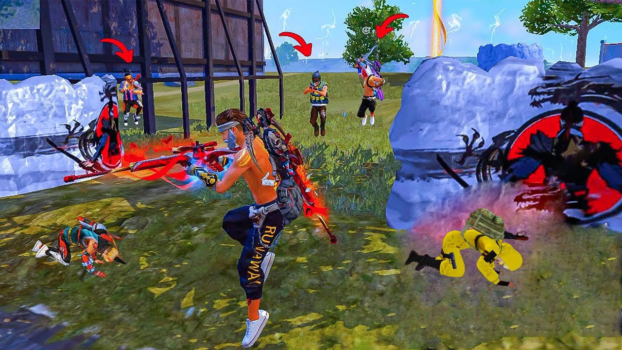 AHwhaite 444 is back.solo vs squard king whaite 4444 is haker level ...