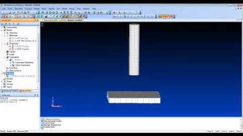 Impact Analysis 1 - Femap NEi Nastran Nonlinear Analysis Demo Part 7