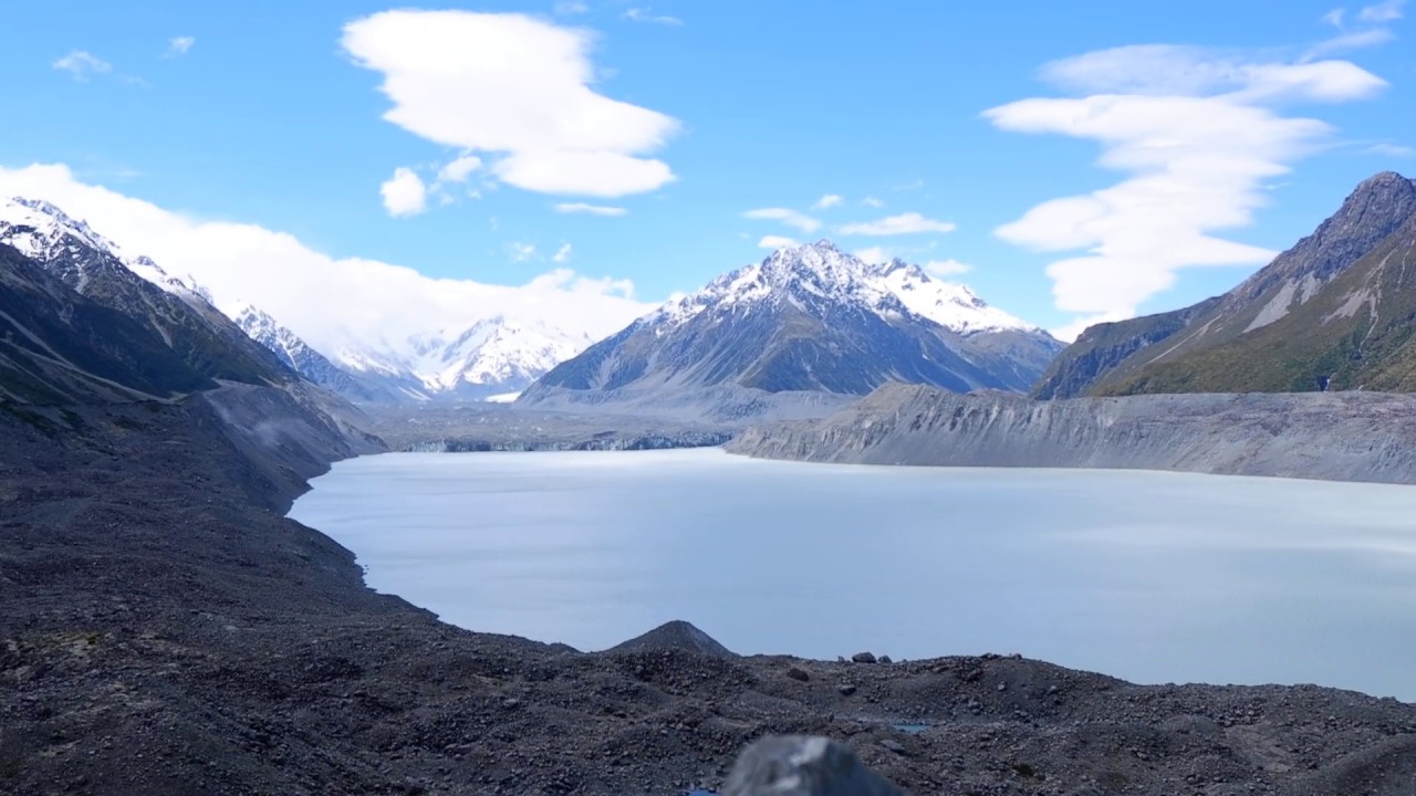 タスマン氷河 Tasman Glacier Viewpoint Youtube