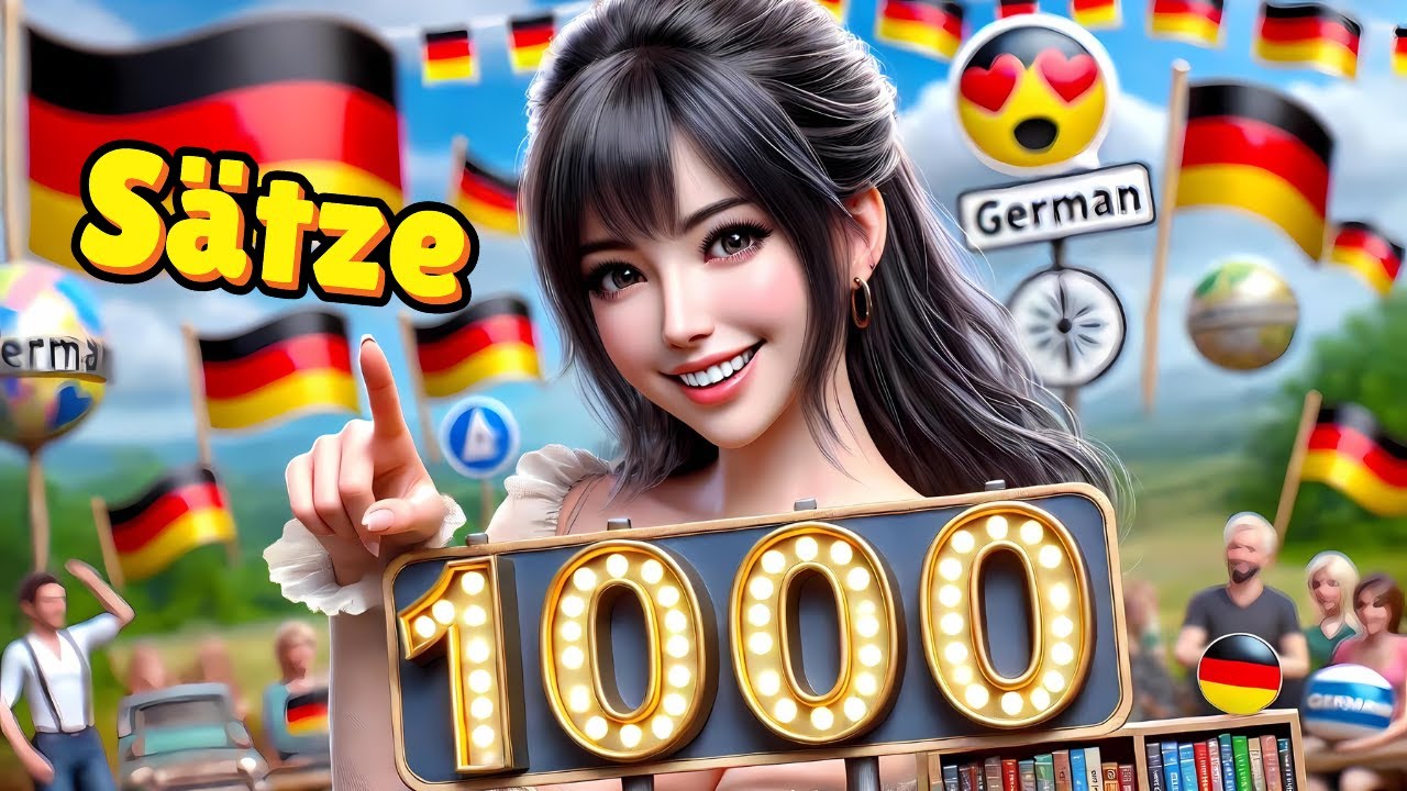 The 1000 Most Important German Phrases 🇩🇪 | Part 1 for Beginners! - YouTube