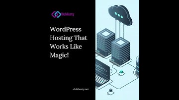 Effortless and Magical WordPress Hosting with ClubHosty. #fasthosting #reliablehosting #webhosting