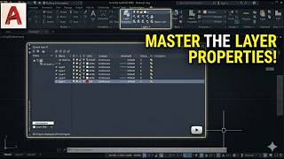 Autocad Layer Command Tutorial Complete #layer properties manager #autocad myanmar users
