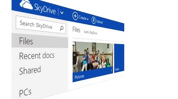 Sharing files in Windows 8 and SkyDrive using a Brower