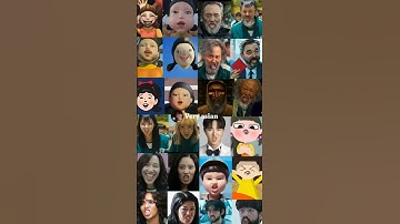 "Sigma boy" SQUID GAME CHARACTERS #squidgame2 #squidgame #funny