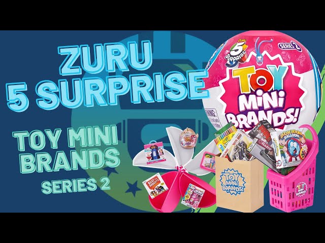 Zuru 5 Surprise Toy, Mini Brands, Series 2